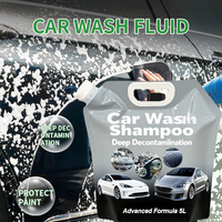 Nouveau produit 5L bec pochette lavage de voiture shampooing emballage sac liquide sac