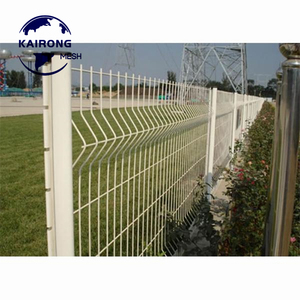 Panel de malla de alambre soldado de Metal Pvc Curvy, valla electrosoldada residencial - Product Image 3