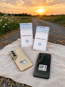 โทรศัพท์แอนดรอยด์ใหม่แกะกล่อง ไม่เคยเปิดใช้งาน ชาร์จเร็ว 65W รุ่นขายดี Camon 40 Pro กล้องมือถือความละเอียดสูง 108MP - Product Image 1