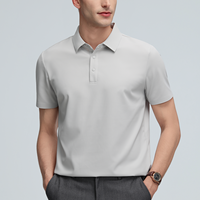 Conception sur mesure de vêtements de luxe, t-shirts classiques à col polo et boutons, en Spandex et Nylon, vente en gros, haute qualité, commandes en gros