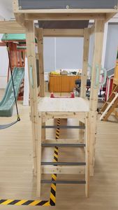 Safe Play Equipment Durable Climbing Frame Kids Playhouse Outdoor Playground <strong>Swing</strong> Sets Backyard Wooden <strong>Slide</strong> <strong>Swing</strong> Set Wood - Product Image 6