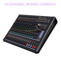 Console de mixage audio numérique professionnelle TNH LV12 à 12 canaux avec alimentation fantôme 48V/MP3 99 DSP égaliseur 7 bandes Équipement audio
