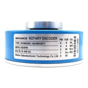 Encodeur rotatif Weton EI100H30C-1024BR30Y1 1024P/R 10-30V DC pour ascenseur - Product Image 1