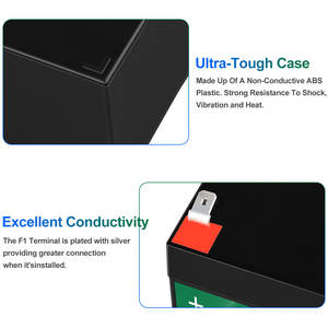 Recargable Bms LFP 6000 Ciclos 12,8 V Batería de litio Li-Ion Lifepo4 Ciclo profundo 12V 6Ah Batería de litio - Product Image 2