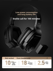 Système d'intercom <span class=keywords><strong>sans</strong></span> <span class=keywords><strong>fil</strong></span> Full-Duplex Fengdi WiTalk avec <span class=keywords><strong>casque</strong></span> monté sur <span class=keywords><strong>la</strong></span> tête <span class=keywords><strong>pour</strong></span> les directeurs de diffusion en direct et de production cinématographique et télévisuelle - Product Image 4