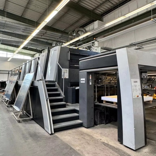 2015 for Speedmaster XL162-5 Automatic 5-Color Sheetfed Large-Format Flatbed Offset Printing Machine Used