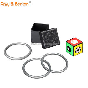 Novità Kit di trucchi magici giocattoli colori scatola di visione e anelli di collegamento magici Set di giocattoli assortiti magici tascabili classici per bambini e adulti - Product Image 2