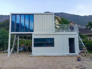 Casa contenedor modular Oficina móvil integrada y montaje residencial Marco <span class=keywords><strong>de</strong></span> acero <span class=keywords><strong>de</strong></span> color estándar para sitio <span class=keywords><strong>de</strong></span> construcción - Product Image 2