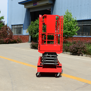 Plataforma Elevadora Vertical Eléctrica Autopropulsada Directa de Fábrica, Plataforma Elevadora Móvil Tipo Tijera Escalable, Altura Máxima <span class=keywords><strong>3m</strong></span> - Product Image 5