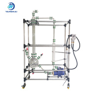 Système d'absorption des gaz d'échappement en verre borosilicate 10L avec pompe à entraînement magnétique, unité de lavage des gaz de laboratoire