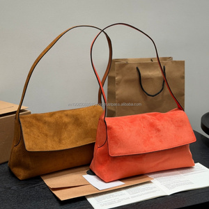 2026 Fashion <b>Cheap</b> Womens Luxury Designer <b>Chain</b> Charm Suede Leather Durable Large Capacity Shoulder Tote Bag Famale Coachings - Product Image 1