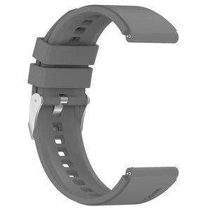 Bracelet de remplacement en métal argenté 20 mm 22 mm pour <span class=keywords><strong>Huawei</strong></span> Watch <span class=keywords><strong>GT3</strong></span> <span class=keywords><strong>Pro</strong></span> 43 mm GT2 42 mm 46 mm, bracelet de montre en silicone - Product Image 5