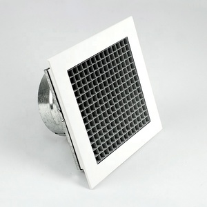Hvac Aluminium and Steel <strong>Egg</strong> <strong>Crate</strong> Return <strong>Air</strong> Grilles With Neck Adapor for <strong>Ventilation</strong> - Product Image 3