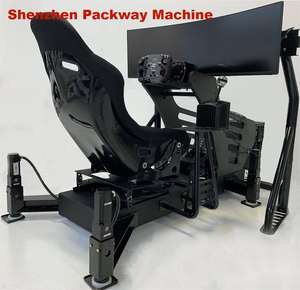 4 Dof Motion Platform AC220V Servo Motor Car <span class=keywords><strong>Simulator</strong></span> Ethernet Pc Game Driving <span class=keywords><strong>Simulator</strong></span> avec contrôleur intégré - Product Image 4