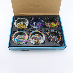 ที่เขี่ยบุหรี่แบบใหม่สำหรับใช้กลางแจ้ง อุปกรณ์เสริมสำหรับการสูบบุหรี่ ที่เขี่ยบุหรี่แก้ว - Product Image 6