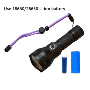 5W Hợp Kim Nhôm USB Có Thể Sạc Lại <span class=keywords><strong>UV</strong></span> Ánh Sáng 395 Nm 51 LED <span class=keywords><strong>UV</strong></span> Đèn Pin Cho Pet Nước Tiểu Vô Hình Kiểm Tra Mực - Product Image 3