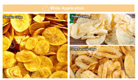 Chaîne de production automatique de prix usine puces de banane de pomme faisant des machines de puces de plantain d'usine