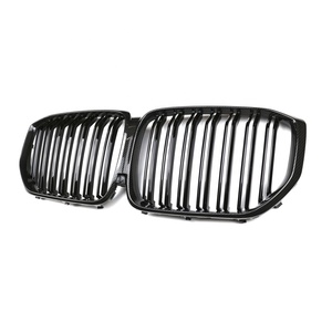 Nouvelle <span class=keywords><strong>calandre</strong></span> noire brillante de haute qualité pour <span class=keywords><strong>BMW</strong></span> G05 <span class=keywords><strong>X5</strong></span> ABS <span class=keywords><strong>calandre</strong></span> à Double lamelles <span class=keywords><strong>calandre</strong></span> à rein avant 2019 2020 - Product Image 5