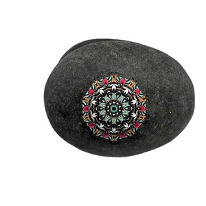 Hand Painted <b>Pebbles</b> 3-9 Cm Art <b>Craft</b> Supplies For Children Diy Decorative Stones - Product Image 1