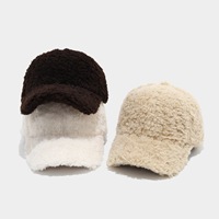Casquette de baseball épaisse et chaude pour femme, idéale pour l'automne et l'hiver, protection solaire décontractée pour l'extérieur, chapeau confortable et polyvalent, vente en gros