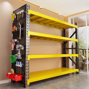 <span class=keywords><strong>Étagère</strong></span>s de rangement 200 kg, système de rayonnage pour garage et entrepôt, <span class=keywords><strong>étagère</strong></span>s métalliques robustes réglables pour usage domestique - Product Image 5