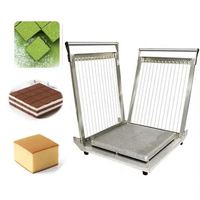 Type manuel 400*400Mm Barbe à papa Truffe Machine à découper Guitare Cutter Couper Lait Avoine Cacahuète Grain Chocolat Cube