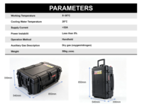 Machine de nettoyage laser portable de type valise, légère, pour l'élimination de la rouille, 100W 500W, machine de nettoyage laser à fibre pulsée portative