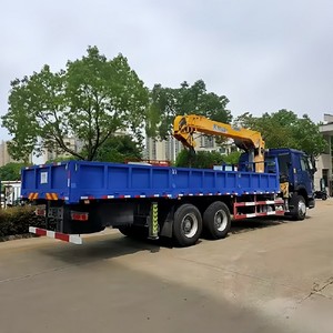 HOWO 6x4 16 Ton Truck-Mounted Crane Lifting Vehicle For Heavy Duty <b>Cargo</b> Transport - Product Image 3