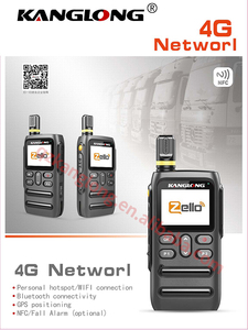 Kanglong-Walkie talkie portátil con micrófono, 4G, LTE, GPS, WiFi, 5000km, cobertura global, GSM, Zello, comunicación de largo alcance, POC - Product Image 2
