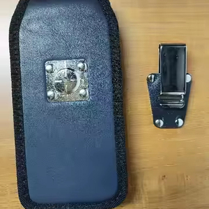 Étui universel en nylon et cuir avec clip ceinture, porte-cartes et pochette de transport pour iPhone 16 15 Pro Max - Product Image 2