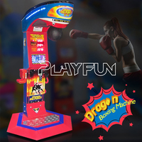 PlayFun Ltimate Big Punch 2 Street Amusement Park Marteau électronique Billets de boxe Prix Cadeau Machine de jeu