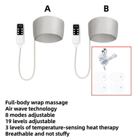 CYANMED OEM ODM Nouveau Masseur Électrique Chauffant à Airbag pour Thérapie par Ondes Cérébrales, Alimentation USB, Contrôle à 3 Vitesses par Bouton pour un Massage Profond