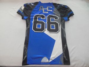 Uniformes de Fútbol Americano Unisex de Primera Calidad, Tallas Grandes, Bordados, Transpirables, de Sarga, Manga Corta, Tecnología de Sublimación, para Todas las Temporadas - Product Image 2