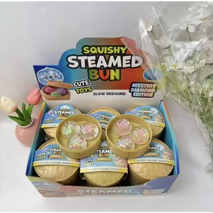 Mini Kawaii Dumpling Squishy Toy Slow <b>Rebound</b> Squeeze Bun Toy Stress Relief Sensory Fidget Toy Factory Supply - Product Image 4