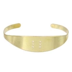 กำไลทองเหลืองแฮนด์เมดแห่งความสุข - Product Image 1