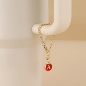 Breloques Lettres pour Gobelets avec Poignée – 5 Couleurs, Initiales, Noms, ID Personnalisés – Ensemble de Décoration pour Poignée de Gobelets - Product Image 5