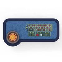 Luckyh-Roulette Roulette de café pliable, jambes en H, 275cm, prix d'usine, Table avec Roulette de 22 pouces