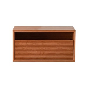 Estantería de Madera Maciza para Sala de Estar, Mueble para TV, Estilo Nórdico, Madera de Cerezo, Mueble Bajo de Almacenamiento, Combinable y Modular - Product Image 5