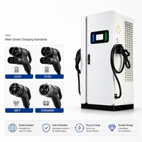 Nuevo Cargador Rápido Comercial de CC con Refrigeración Líquida de 240kW CCS2 GB/T EVSE con OCPP 1.6/2.0, Monitoreo Remoto y RFID