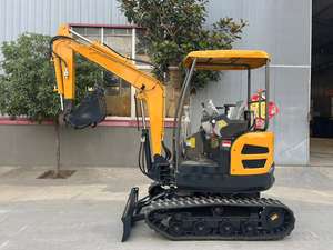 Gran oferta de alta calidad, Mini Excavadora hidráulica de 2 toneladas, excavadora de orugas, motor Kubota, excavadora de carga frontal, Motor de núcleo compatible con EPA - Product Image 4