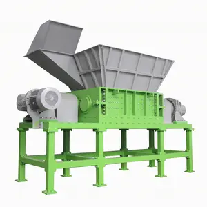 Waste Tires Shredder Truck Tyre Car Tire Dura Shred Rubber Powder Machine Recycling Production Line