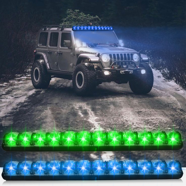 42 Inch RGB Multi-function Light Bar With Multiple Colors High Brightness and High Waterproofness