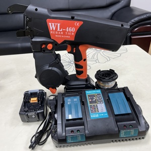 <b>DIY</b> Grade Hand <b>Tools</b> New Model WL-460 Hot Sale Automatic Rebar Tying Machine Rebar Tie Wire Gun Plastic 1 Year Warranty - Product Image 1
