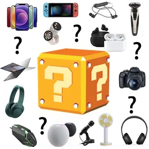 Creative and practical festival gifts magic mystery boxes may open Camera Monitor Iphone charger Air Purifier random lucky gifts