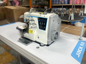 Máquina <span class=keywords><strong>Overlock</strong></span> de alimentación <span class=keywords><strong>diferencial</strong></span> integrada Jack C5T, 2 agujas, 5 hilos, <span class=keywords><strong>Overlock</strong></span> Digital con materiales gruesos de costura de alimentación superior - Product Image 5