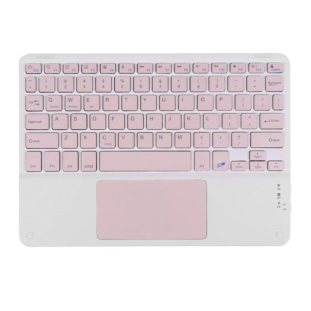Thin Smart bluetooth Keyboard Rechargeable WirelessTouchpad Keyboard for ipad 10.2 samsung galaxy Tab S6 A7 A8 S8 S9 FE