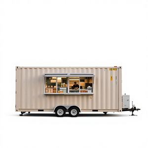 Restaurante de Lujo en Contenedor de Acero con Cafetería, Bar, Quiosco de Comida, Diseño Moderno, Transpirable, Servicio de Comida Rápida al Aire Libre - Product Image 1