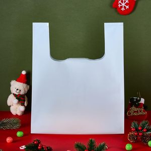 ถุงขยะแบบเสื้อยืด ถุงหิ้ว HDPE สำหรับซุปเปอร์มาร์เก็ตและใช้ในครัวเรือน ขายส่ง - Product Image 6