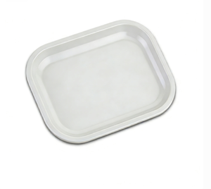 Factory Wholesale Hot-Selling Metal Rectangular Cigarette &amp; Tobacco <strong>Rolling</strong> Trays 18x14mm Black White for Accessories - Product Image 6