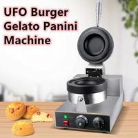 Commercial Four a Technologie Avancée Bon Prix De Panini Sandwich Pain ufo Burger Hamburger Presse Grill Grille-pain Maker Machine